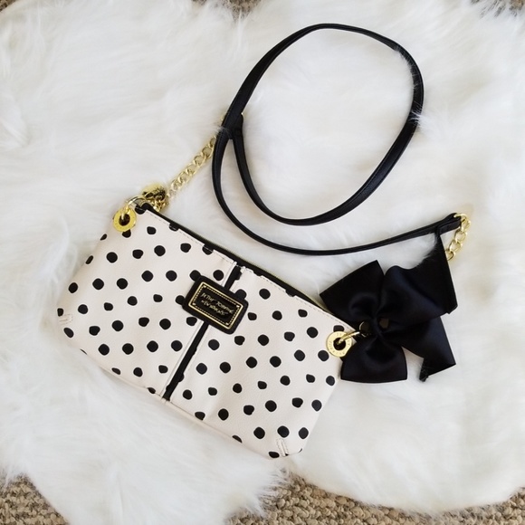 Betsey Johnson Handbags - *SALE* Betsey Johnson Polka Dot Crossbody